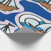 Speelgoed Schip Cadeaupapier (Hoek)