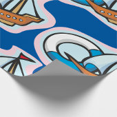 Speelgoed Schip Cadeaupapier