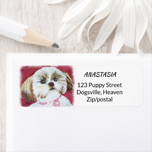 SPEELGOED SHIH TZU MIX ETIKET (Insitu)