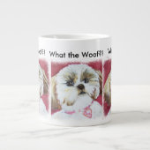 SPEELGOED SHIH TZU MIX GROTE KOFFIEKOP (Voorkant)