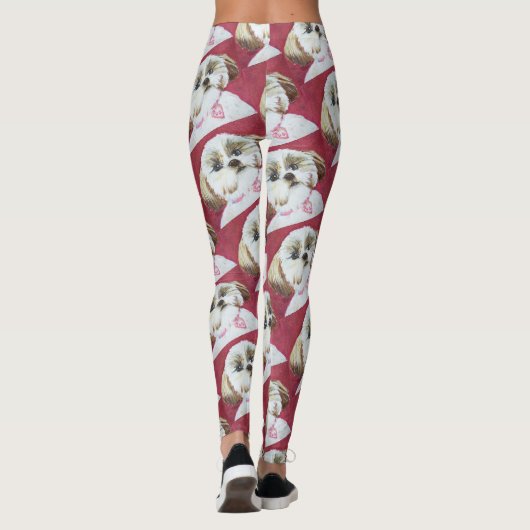 SPEELGOED SHIH TZU MIX LEGGINGS (Achterkant)