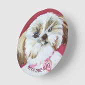 SPEELGOED SHIH TZU MIX RONDE KLOK (Hoek)