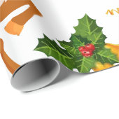 Speelgoed | Snop van het pretpatroon Merry kerst Cadeaupapier (Rol Hoek)