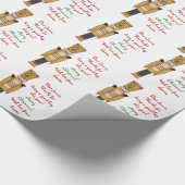 Speelgoed Soldaat Brief van Kerstman Kerstmis Cadeaupapier (Hoek)