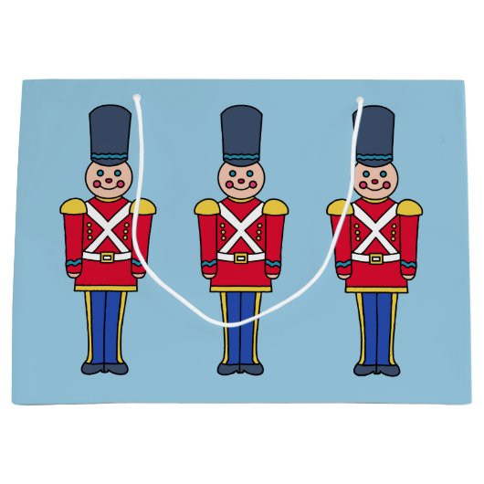 Speelgoed Soldaat Grote Geschenktas Groot Cadeauzakje (Voorkant)