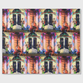 Speelgoed Soldaat Happy Holiday Wrapping Paper Cadeaupapier (Vlak)