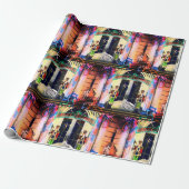 Speelgoed Soldaat Happy Holiday Wrapping Paper Cadeaupapier (Uitgerold)