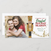 Speelgoed Soldaat-kerstfeestdag - Fotokaarten Feestdagenkaart (Voorkant / Achterkant)