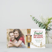 Speelgoed Soldaat-kerstfeestdag - Fotokaarten Feestdagenkaart (Staand voorkant)