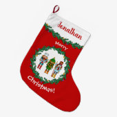 Speelgoed Soldaten voor kerstkeuken Grote Kerstsok (Voorkant (Hangend))