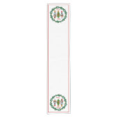 Speelgoed Soldaten voor kerstkeuken Korte Tafelloper (Voorkant)