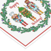 Speelgoed Soldaten voor kerstkeuken Korte Tafelloper (Hoek)