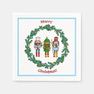 Speelgoed Soldaten voor kerstkeuken Servet