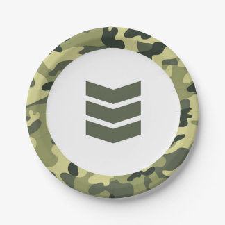 Speelgoed Soldier Army Paper Dessert Bord