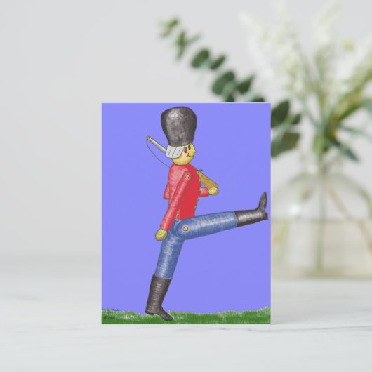 Speelgoed Soldier Briefkaart (Staand voorkant)
