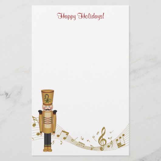Speelgoed Soldier Christmas Stationery Briefpapier (Voorkant)