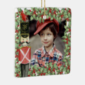 Speelgoed Soldier Holly Kind met kerstfeestdag Fot Keramisch Ornament (Rechts)