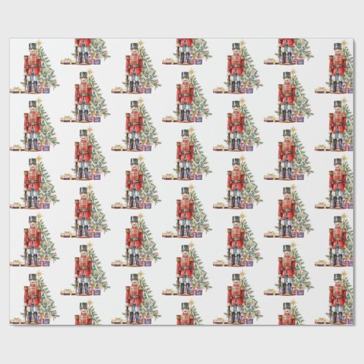 Speelgoed Soldier kerstboom Cadeaupapier (Vlak)