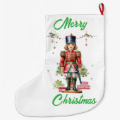 Speelgoed Soldier kerstboom Grote Kerstsok (Achterkant)