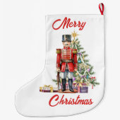 Speelgoed Soldier kerstboom Grote Kerstsok (Achterkant)