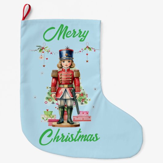 Speelgoed Soldier kerstboom Grote Kerstsok (Voorkant)