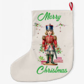 Speelgoed Soldier kerstboom Grote Kerstsok (Achterkant)