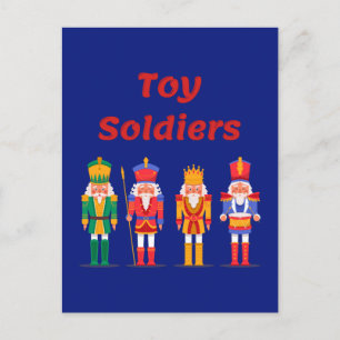 Speelgoed Soldier Nutcrackers Briefkaart