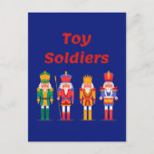 Speelgoed Soldier Nutcrackers Briefkaart (Voorkant)