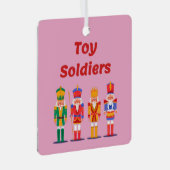 Speelgoed Soldier Nutcrackers Metal Ornament (Voorkant Rechts)
