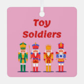 Speelgoed Soldier Nutcrackers Metal Ornament (Voorkant)