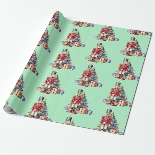 Speelgoed Soldier Pattern Cadeaupapier (Uitgerold)