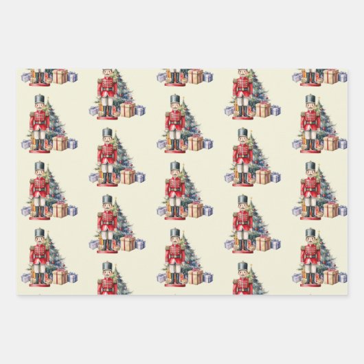 Speelgoed Soldier Pattern Inpakpapier Vel (Voorkant)