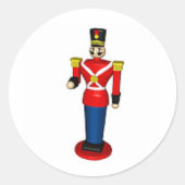 Speelgoed Soldier Ronde Sticker (Voorkant)