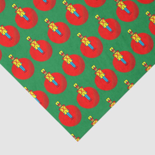 Speelgoed Soldier Tissuepapier (Detail)