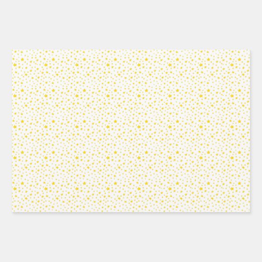 Speelgoed, sterren en strepen inpakpapier vel (Voorkant 2)