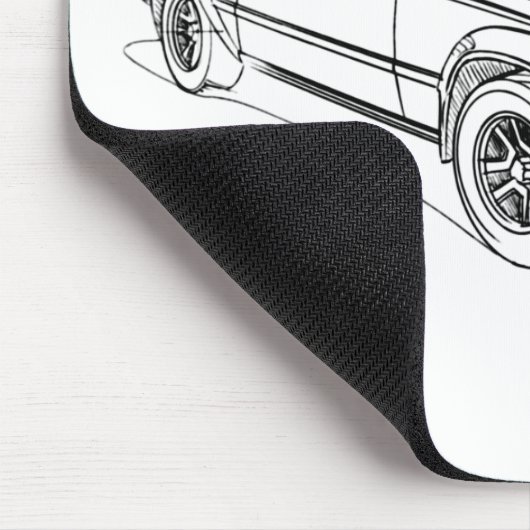 Speelgoed Supra Mk2 1981 Muismat (Hoek)