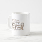 Speelgoed Tacoma TRD 2016 Koffiemok (Voorkant links)