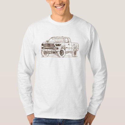Speelgoed Tacoma TRD 2016 T-shirt (Voorkant)