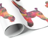 Speelgoed tandwieldog Geo Silhouette Multi Cadeaupapier (Rol Hoek)