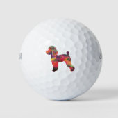 Speelgoed tandwieldog Geo Silhouette Multi Golfballen (Voorkant)