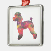 Speelgoed tandwieldog Geo Silhouette Multi Metalen Ornament (Links)