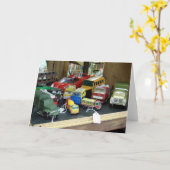  speelgoed te koop kaart (Gele Bloem)