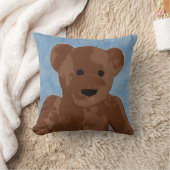 Speelgoed Teddy Bear in Blue Kussen (Deken)
