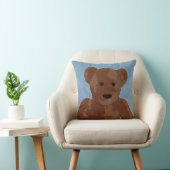 Speelgoed Teddy Bear in Blue Kussen (Stoel)