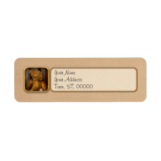 Speelgoed - Teddydbeer - Mijn teddydbeer Etiket (Voorkant)