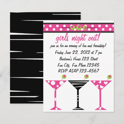 Speelgoed-tinis! Kaart (Voorkant / Achterkant)