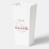 Speelgoed Train All Aboard Verjaardag Uitnodigen,  Bedankdoosjes (Achterkant)