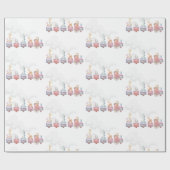 Speelgoed Train All Aboard Verjaardag Uitnodigen,  Cadeaupapier (Vlak)