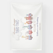 Speelgoed Train All Aboard Verjaardag Uitnodigen, Spandoek (Verticaal)