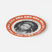 Speelgoed Train Baby foto Papieren Bordje (Gekanteld)